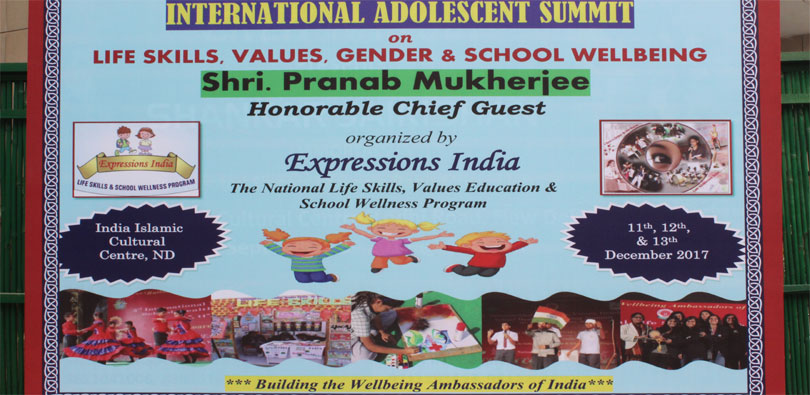 Inauguration - International Adolescent Summit 2017 : Click to Enlarge Inauguration - International Adolescent Summit 2017 : Click to Enlarge