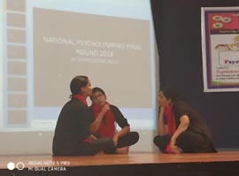 Glimpses of National Psycholympiad 2018 : Click to Enlarge Glimpses of National Psycholympiad 2018 : Click to Enlarge