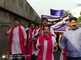 Glimpses of World Mental Health Day Celebration : Click to Enlarge