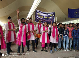 Glimpses of World Mental Health Day Celebration : Click to Enlarge Glimpses of World Mental Health Day Celebration : Click to Enlarge
