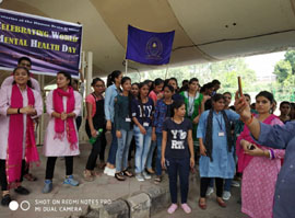 Glimpses of World Mental Health Day Celebration : Click to Enlarge Glimpses of World Mental Health Day Celebration : Click to Enlarge