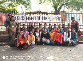 Glimpses of World Mental Health Day Celebration : Click to Enlarge