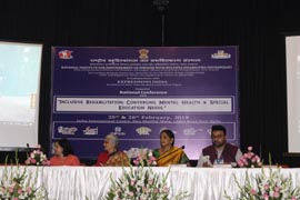 National Conference on Inclusive Rehabilitation: Converging Mental Health and Special Education Needs : Click to Enlarge