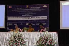 National Conference on Inclusive Rehabilitation: Converging Mental Health and Special Education Needs : Click to Enlarge