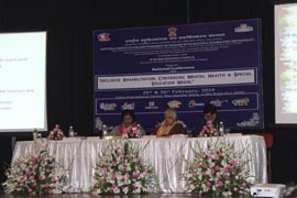 National Conference on Inclusive Rehabilitation: Converging Mental Health and Special Education Needs : Click to Enlarge