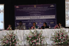 National Conference on Inclusive Rehabilitation: Converging Mental Health and Special Education Needs : Click to Enlarge