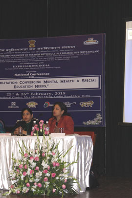 National Conference on Inclusive Rehabilitation: Converging Mental Health and Special Education Needs : Click to Enlarge