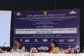 National Conference on Inclusive Rehabilitation: Converging Mental Health and Special Education Needs : Click to Enlarge