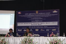 National Conference on Inclusive Rehabilitation: Converging Mental Health and Special Education Needs : Click to Enlarge