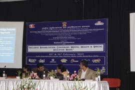 National Conference on Inclusive Rehabilitation: Converging Mental Health and Special Education Needs : Click to Enlarge