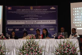 National Conference on Inclusive Rehabilitation: Converging Mental Health and Special Education Needs : Click to Enlarge