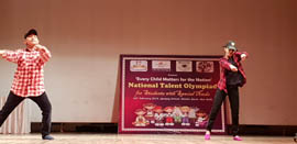 National Talent Olympiad for students with special needs : Click to Enlarge