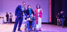 National Talent Olympiad for students with special needs : Click to Enlarge