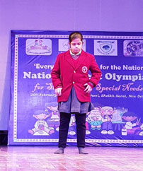 National Talent Olympiad for students with special needs : Click to Enlarge