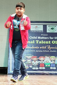 National Talent Olympiad for students with special needs : Click to Enlarge