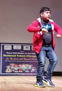 National Talent Olympiad for students with special needs : Click to Enlarge