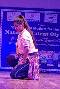 National Talent Olympiad for students with special needs : Click to Enlarge