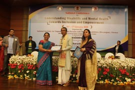 Expressions India : National Conference on Understanding Disability and Mental Health towards Inclusion and Empowerment : Click to Enlarge