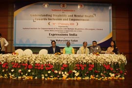 Expressions India : National Conference on Understanding Disability and Mental Health towards Inclusion and Empowerment : Click to Enlarge