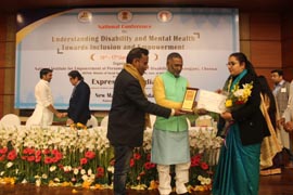 Expressions India : National Conference on Understanding Disability and Mental Health towards Inclusion and Empowerment : Click to Enlarge