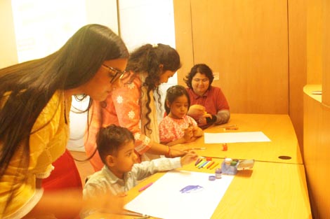 Expressions India: Center for Child Development and Adolescent Wellbeing, Moolchand Medcity, New Delhi celebrating: World Austim Awareness Day - Click to Enlarge