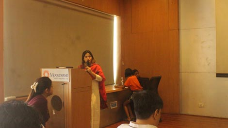 Expressions India: Center for Child Development and Adolescent Wellbeing, Moolchand Medcity, New Delhi celebrating: World Austim Awareness Day - Click to Enlarge