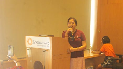 Expressions India: Center for Child Development and Adolescent Wellbeing, Moolchand Medcity, New Delhi celebrating: World Austim Awareness Day - Click to Enlarge