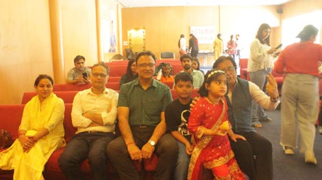 Expressions India: Center for Child Development and Adolescent Wellbeing, Moolchand Medcity, New Delhi celebrating: World Austim Awareness Day - Click to Enlarge