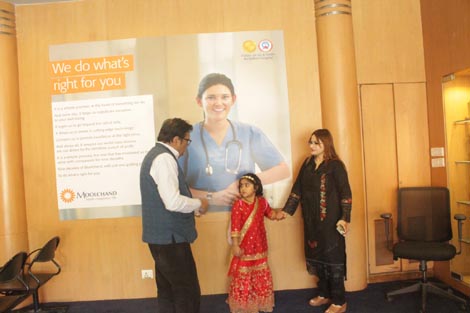 Expressions India: Center for Child Development and Adolescent Wellbeing, Moolchand Medcity, New Delhi celebrating: World Austim Awareness Day - Click to Enlarge