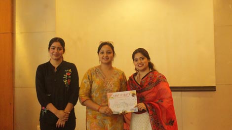 Expressions India: Center for Child Development and Adolescent Wellbeing, Moolchand Medcity, New Delhi celebrating: World Austim Awareness Day - Click to Enlarge