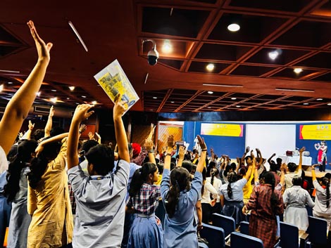 Expressions India: National MINDSMART Conclave-2025: The Life Skills and Wellbeing Leadership Course for School Adolescent Peer Educators / Ambassadors - Click to Enlarge