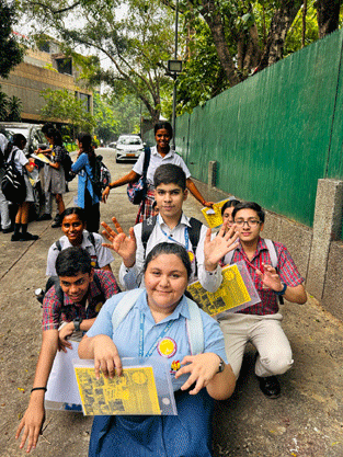 Expressions India: National MINDSMART Conclave-2025: The Life Skills and Wellbeing Leadership Course for School Adolescent Peer Educators / Ambassadors - Click to Enlarge