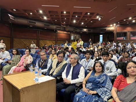 Expressions India: National MINDSMART Conclave-2025: The Life Skills and Wellbeing Leadership Course for School Adolescent Peer Educators / Ambassadors - Click to Enlarge