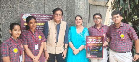 Expressions India: National MINDSMART Conclave-2025: The Life Skills and Wellbeing Leadership Course for School Adolescent Peer Educators / Ambassadors - Click to Enlarge
