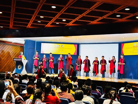 Expressions India: National MINDSMART Conclave-2025: The Life Skills and Wellbeing Leadership Course for School Adolescent Peer Educators / Ambassadors - Click to Enlarge