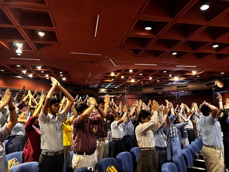 Expressions India: National MINDSMART Conclave-2025: The Life Skills and Wellbeing Leadership Course for School Adolescent Peer Educators / Ambassadors - Click to Enlarge