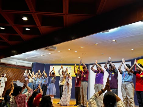 Expressions India: National MINDSMART Conclave-2025: The Life Skills and Wellbeing Leadership Course for School Adolescent Peer Educators / Ambassadors - Click to Enlarge