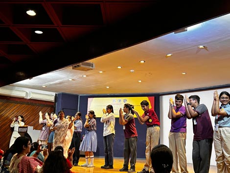 Expressions India: National MINDSMART Conclave-2025: The Life Skills and Wellbeing Leadership Course for School Adolescent Peer Educators / Ambassadors - Click to Enlarge
