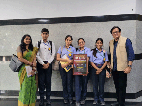 Expressions India: National MINDSMART Conclave-2025: The Life Skills and Wellbeing Leadership Course for School Adolescent Peer Educators / Ambassadors - Click to Enlarge
