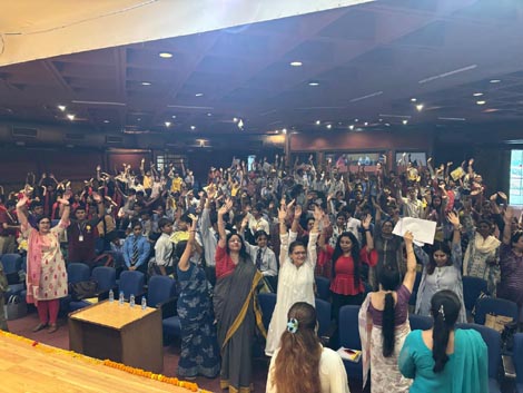 Expressions India: National MINDSMART Conclave-2025: The Life Skills and Wellbeing Leadership Course for School Adolescent Peer Educators / Ambassadors - Click to Enlarge