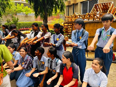 Expressions India: National MINDSMART Conclave-2025: The Life Skills and Wellbeing Leadership Course for School Adolescent Peer Educators / Ambassadors - Click to Enlarge