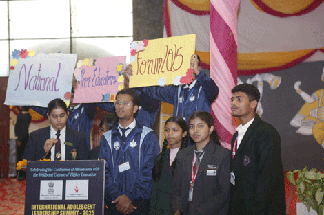 Expressions India: International Adolescent Leadership Summit - 2025 on Life Skills, Resilience Positive Mental Health and Wellbeing - 17th and 19th December 2025, National Bal Bhavan, New Delhi