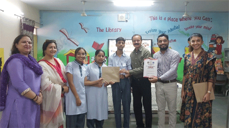 Expressions India: MANASVITA: The Inter-School Wellness Quiz 2025 (National Capital Region of Delhi): Dev Samaj Modern School No 2, Sukhdev Vihar, Delhi - Click to Enlarge