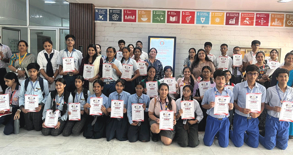 Expressions India: MANASVITA: The Inter-School Wellness Quiz 2025 (National Capital Region of Delhi): Delhi Public School, Faridabad - Click to Enlarge