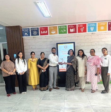 Expressions India: MANASVITA: The Inter-School Wellness Quiz 2025 (National Capital Region of Delhi): Delhi Public School, Faridabad - Click to Enlarge