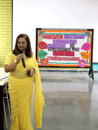 Expressions India: MANASVITA: The Inter-School Wellness Quiz 2025 (National Capital Region of Delhi): Indrapuram Public School Crossing Republik, Ghaziabad, UP - Click to Enlarge