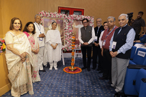 Expressions India: Conversation with Didi Krishna Kumariji, Head, Sadhu Vaswani Mission Worldwide on 19th September 2025 at Dr Ambedkar International Centre - Click to Enlarge