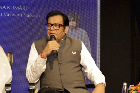 Expressions India: Conversation with Didi Krishna Kumariji, Head, Sadhu Vaswani Mission Worldwide on 19th September 2025 at Dr Ambedkar International Centre - Click to Enlarge