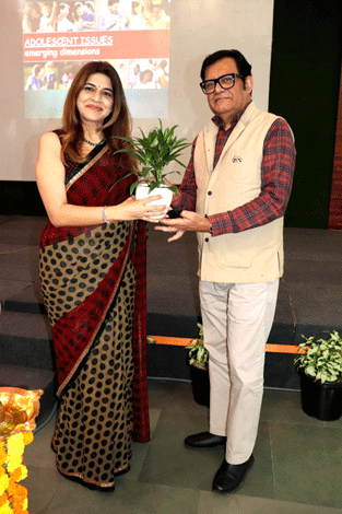 Expressions India: The Charm and the Challenge of Adolescence in 21st century: Session with students of Manav Rachna International School, Sector 21, Faridabad - Click to Enlarge