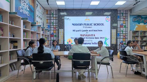 Expressions India: MANASVITA: The Inter-School Wellness Quiz 2025 (National Capital Region of Delhi): Modern Public School, Shalimar Bagh, Delhi - Click to Enlarge